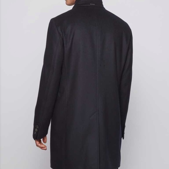 Boss Shanty Slimfit Wool Coat 
